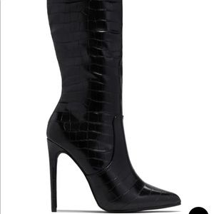 Miss Lola brand new knee high stiletto boots